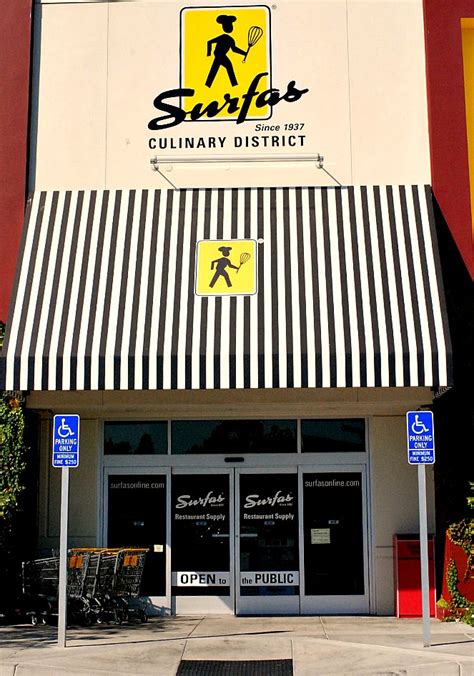 Surfas culinary district - Surfas Culinary District and Café. For over 70 years, Surfas has supported the professional and home chef for all of their cooking needs. Surfas is foodie’s paradise. It is the place to immerse yourself in all things cooking, including specialty ingredients, cooking equipment, and cheese and Charcuterie. ...